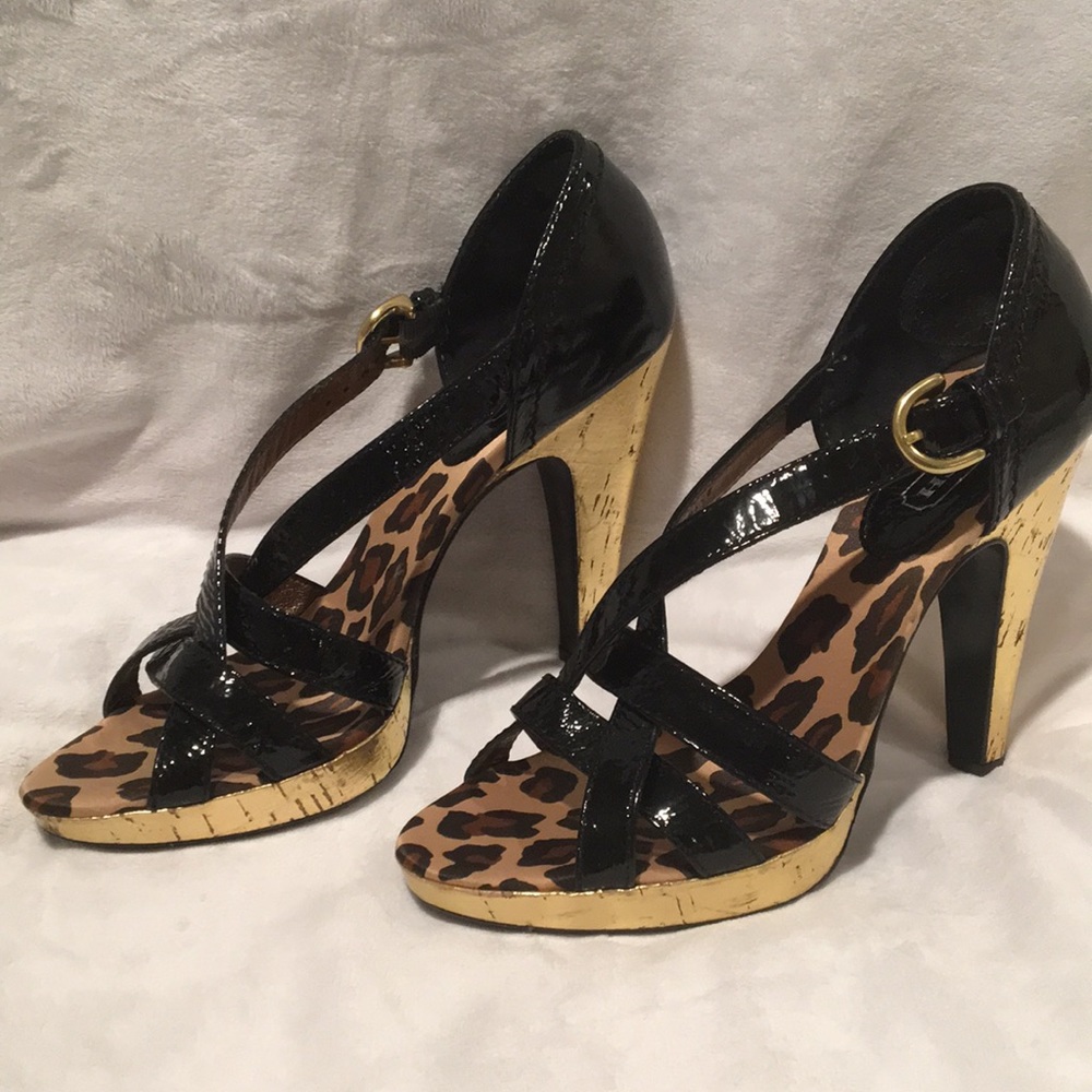 Coach Dorathee Patent Leather Heels